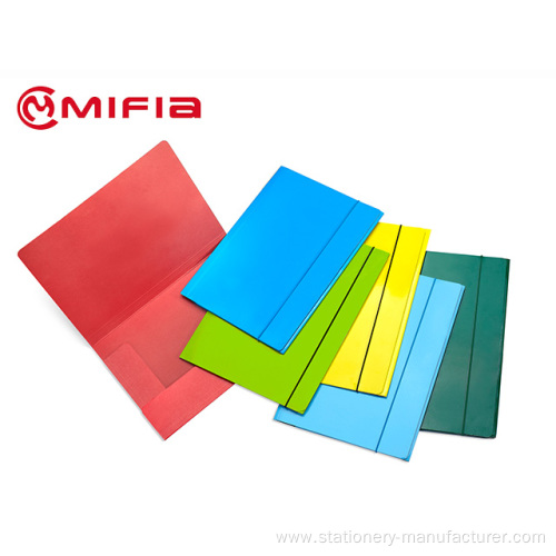 Paper Elastic Folder With Lamination